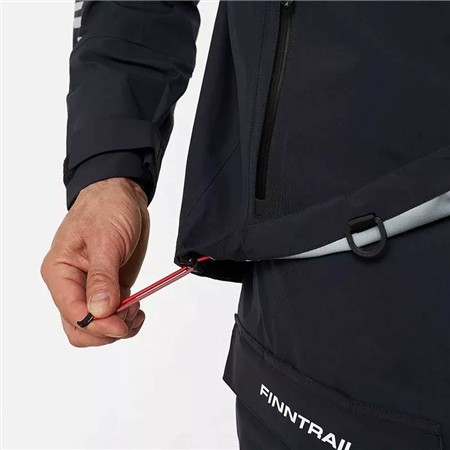 VESTE HOMME FINNTRAIL IMPERMÉABLE TOURNAMENT - GRAPHITE