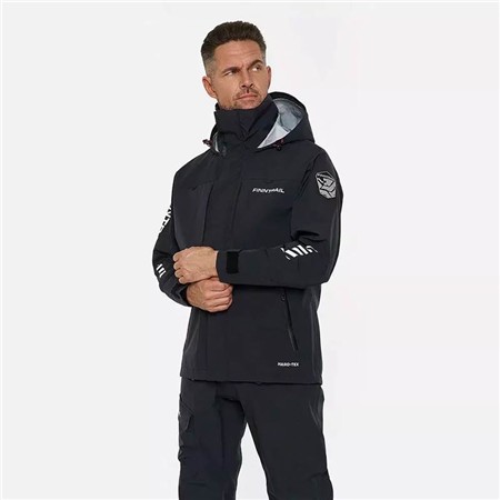 VESTE HOMME FINNTRAIL IMPERMÉABLE TOURNAMENT - GRAPHITE