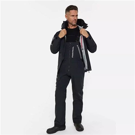 VESTE HOMME FINNTRAIL IMPERMÉABLE TOURNAMENT - GRAPHITE