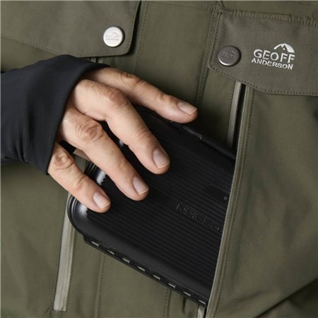 VESTE HOMME GEOFF ANDERSON DOZER 7 - DARK GREEN