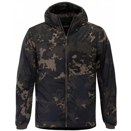 Veste Homme Korda Insulated Hooded Jacket - Dark Camo