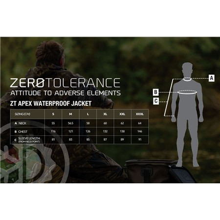 VESTE HOMME NASH ZT APEX WATERPROOF JACKET - CAMO
