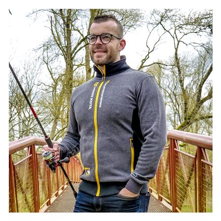 Veste Homme Navicom Zippée Chaude Sans Capuche 2026 - Gris