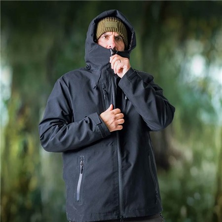 Veste Homme One More Cast Splash Camo Knight Waterproof Jacket - Noir