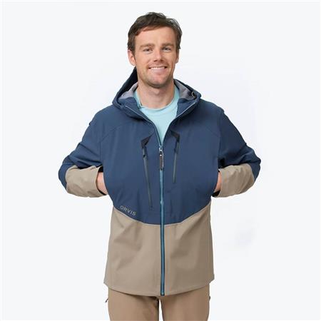 VESTE HOMME ORVIS PRO FISHING JACKET - GRIS/BLEU