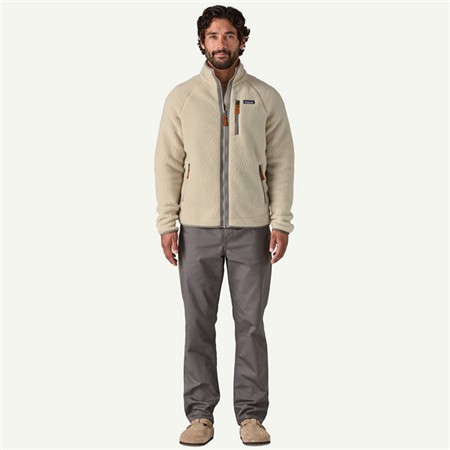 VESTE HOMME PATAGONIA RETRO PILE JKT - PELICAN W/SMOLDER BLUE