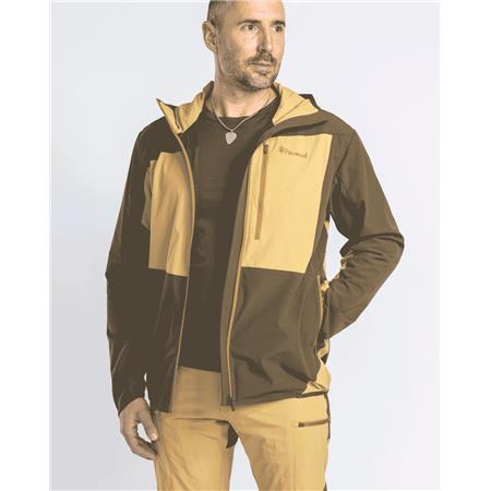 VESTE HOMME PINEWOOD ABISKO LIGHT STRETCH - BEIGE/VERT