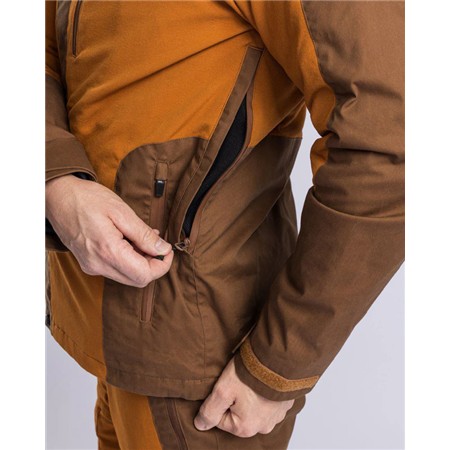 VESTE HOMME PINEWOOD FINNVEDEN HYBRID EXT - FUDGE/NOUGAT