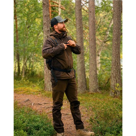 VESTE HOMME PINEWOOD FINNVEDEN HYBRID - MARRON