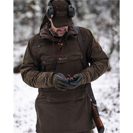 VESTE HOMME PINEWOOD FURUDAL HUNTERS 2L SMOCK - SUEDE MARRON