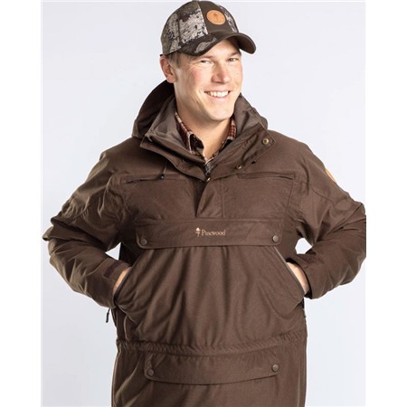 VESTE HOMME PINEWOOD FURUDAL HUNTERS 2L SMOCK - SUEDE MARRON