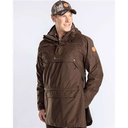 VESTE HOMME PINEWOOD FURUDAL HUNTERS 2L SMOCK - SUEDE MARRON