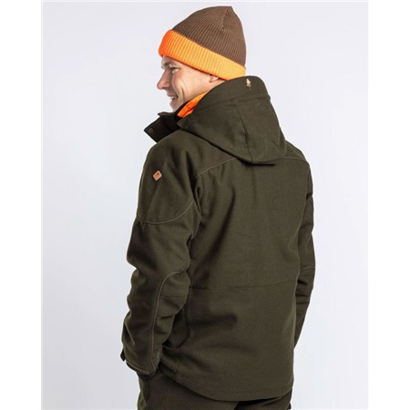 VESTE HOMME PINEWOOD FURUDAL HUNTERS WOOL - MOSS GREEN