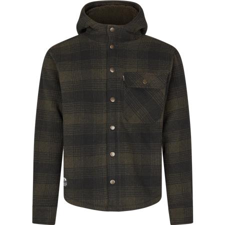 Veste Homme Seeland Canada Yukon - Pine Green Check