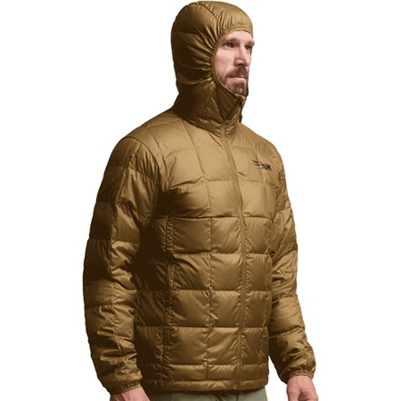 VESTE HOMME SITKA MICRODOWN HOODED - COYOTE