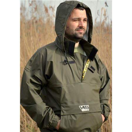 VESTE HOMME VASS 175 UNLINED WATERPROOF SMOCK - KAKI