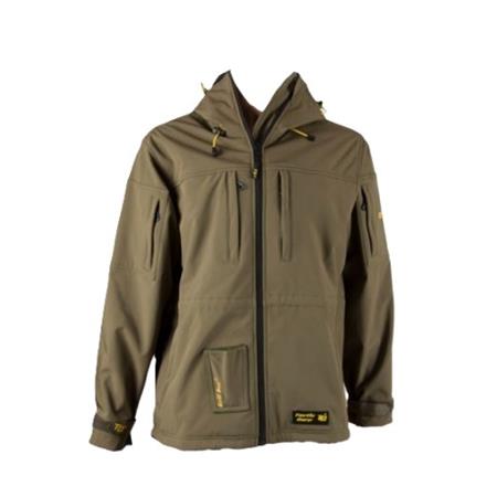 Veste Softshell Parka With Drill-Bag Olive Tactic Carp - Taille S