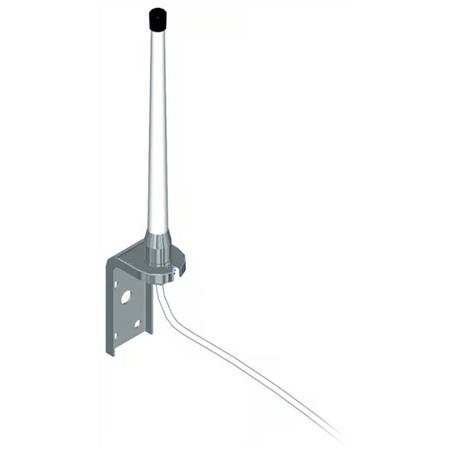 VHF-ANTENNE 25 CM PÅ VINKELBESLAG BANTEN 2DB RACING