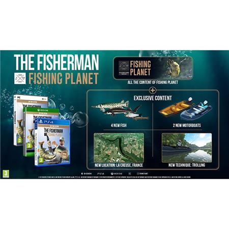 VIDEO GAME BIGBEN THE FISHERMAN - FISHING PLANET