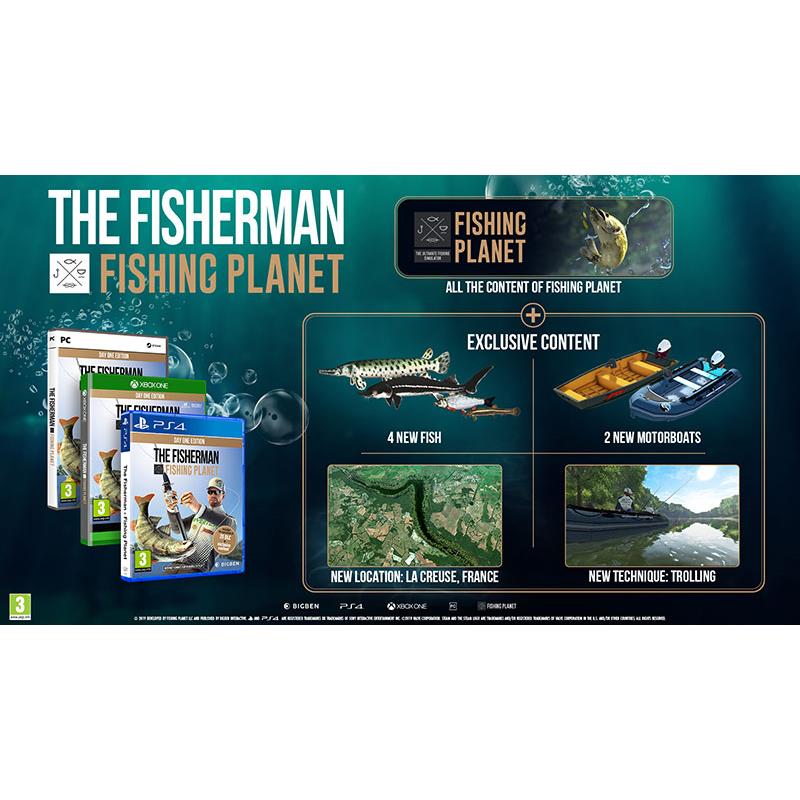Video game bigben the fisherman - fishing planet
