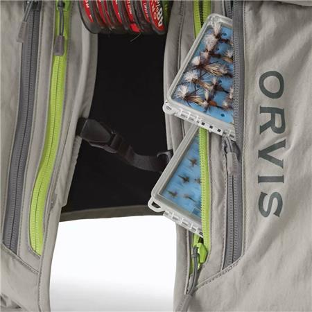 VISSERSVEST ORVIS ULTRALIGHT VEST - GRIJS
