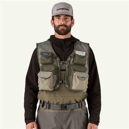 VISVEST - RIVER ROCK GROEN PATAGONIA STEALTH PACK VEST - RIVER ROCK GREEN