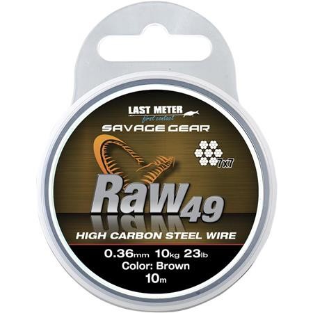 Vlecht Savage Gear Raw 49 - 10M