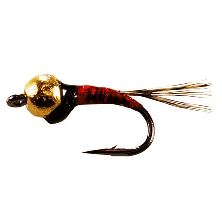 VLIEG CATCHY FLIES TG PERDIGONE HEAVY BLACK/RED