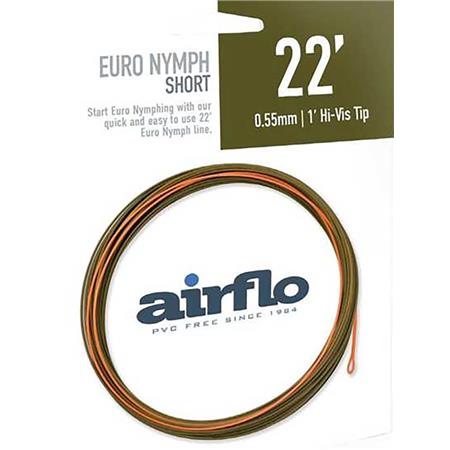 Vliegvislijn Irom Airflo Euro Nymph Shorty