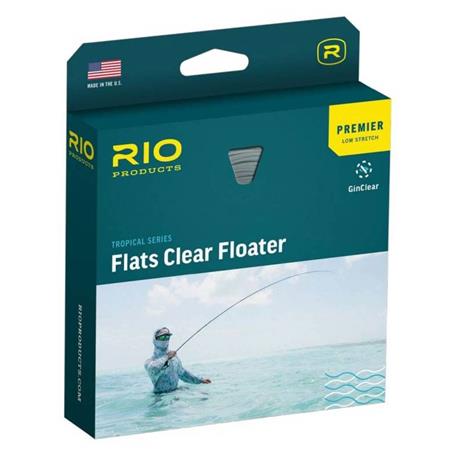 VLIEGVISLIJN IROM RIO FLATS CLEAR TIP FLOTTANTE