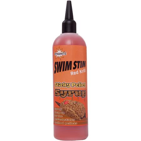 Vloeibaar Toevoegingsmiddel Dynamite Baits Swim Stim Red Krill Sticky Pellet Syrup