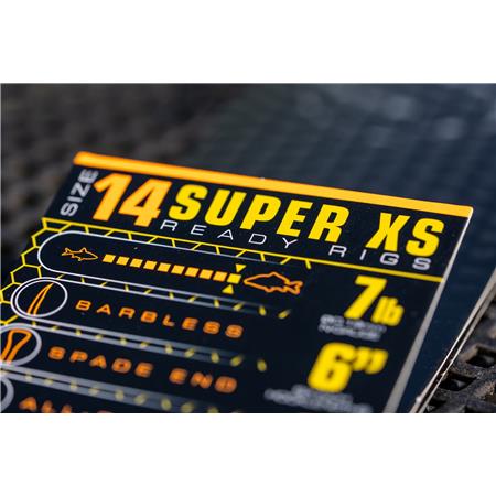 VOORGEMONTEERDE HAAK GURU SUPER XS SPADE POLE RIGS 6