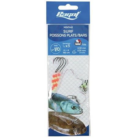 Vorfach Ragot Bas De Ligne Poissons Plats / Bars