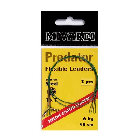 VORFÄCHER MIVARDI WIRE LEADER WITH SWIVEL AND LOOP