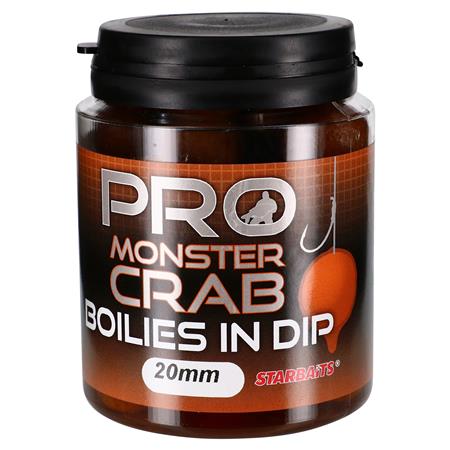Βουτηγμένη Μπόιλι Starbaits Pro Monster Crab Boilies In Dip
