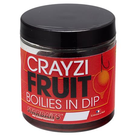 Βρεγμένο Boilie Starbaits Performance Concept Crayzi Fruit Boilies In Dip