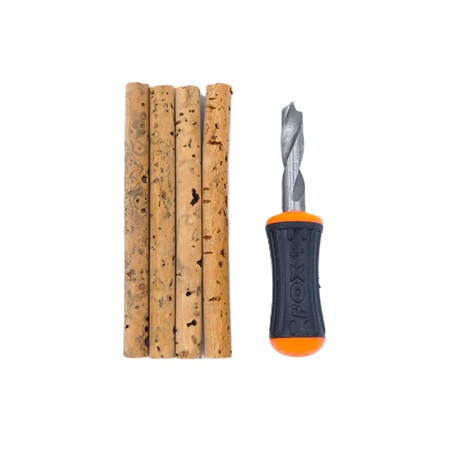 Vrille A Bouillette Fox Edges Drill & Cork Stick Set - Cac591