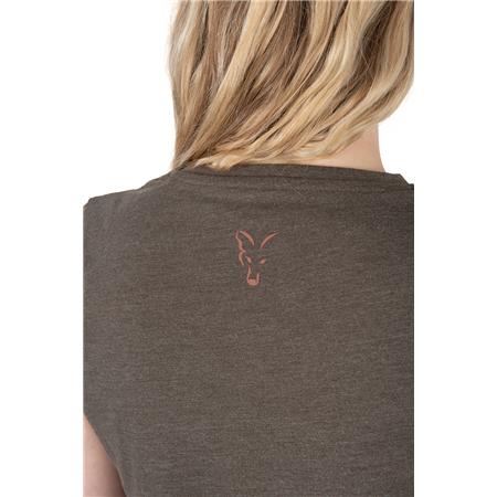 VROUW FOX WC V NECK T