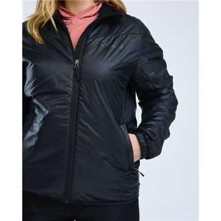 VROUWENJAS PINEWOOD WOOL INSULATED MIDLAYER - NOIR