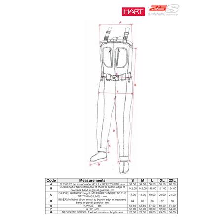 WAADPAK STOCKING HART 25S ULTRA SF