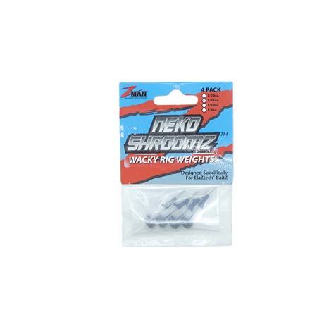 Wacky Rig Weights Zman Neko Shroomz - 1/15 Oz - Par 4