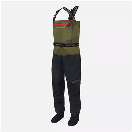 Waders Με Αναπνεύσιμη Κάλτσα Finntrail Wademan - Χακί