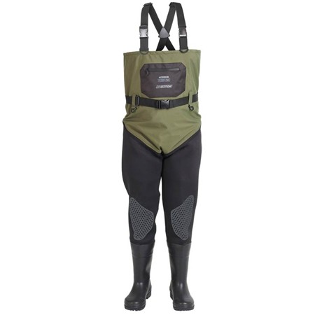Waders Neopreen/Ademend Garbolino Hydratek Unisex Neo/ Ademend Addiction - Suelas Dentadas - Profielzolen