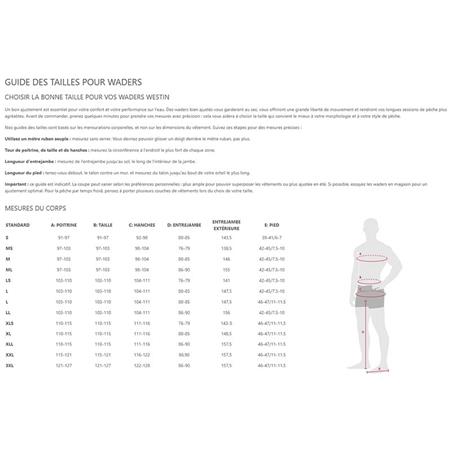 WADERS NEOPREEN SOK WESTIN W8 ST. FOOT