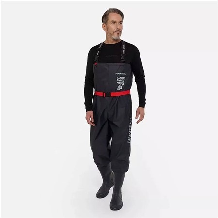 WADERS RESPIRANT FINNTRAIL TIMBER BF - DARK GREY