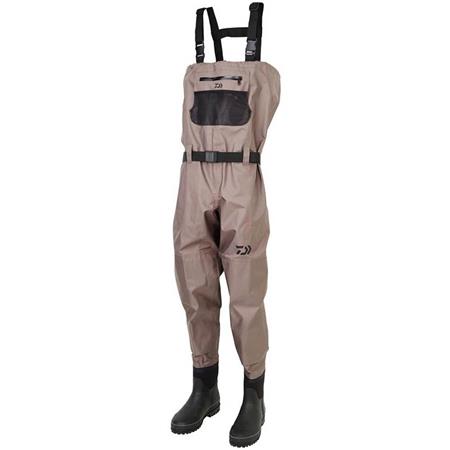 Waders Respirável Daiwa 3 Camadas Com Botas