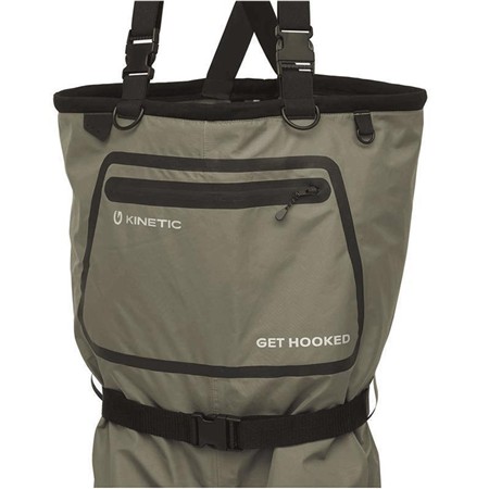 WADERS STOCKING - OLIVE KINETIC DRYGAITER II ST. FOOT -  OLIVE