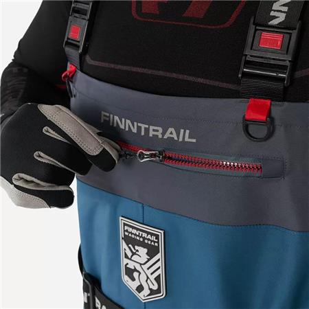 WADERS STOCKING RESPIRANT FINNTRAIL AQUAMASTER - BLEU