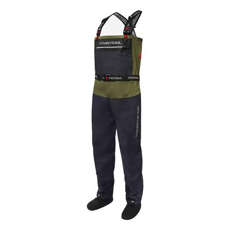 Waders Stocking Respirant Finntrail Proguide - Kaki