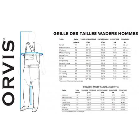 WADERS STOCKING RESPIRANTE ORVIS PRO LT WADERS